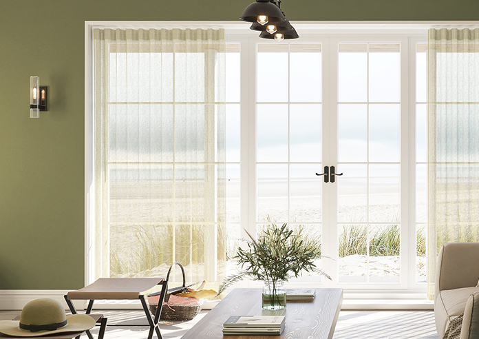 Kalahari Voile, Parchment - Made to Measure Curtains - Image 3